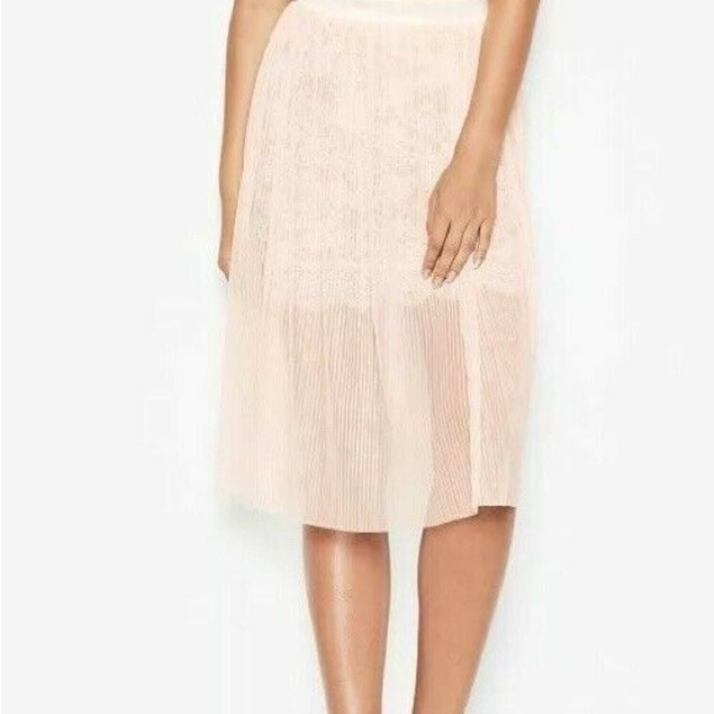 Pink Victoria’s Secret tulle and lace skirt